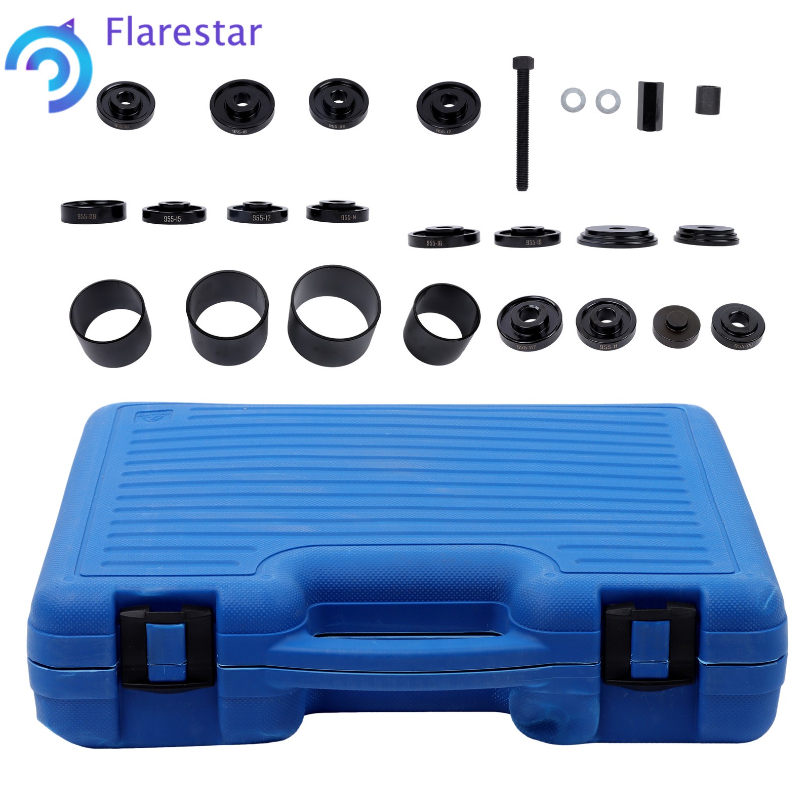 Front Wheel Bearing Press Kit Drive Bearing Removal & Installation Set 25pcs