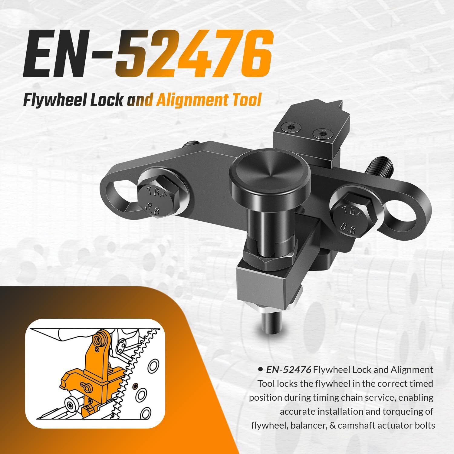 Engine Camshaft Timing Tool EN-52461 for Cadillac XT4 2.0LT LSY & Chevy 2.7L L3B