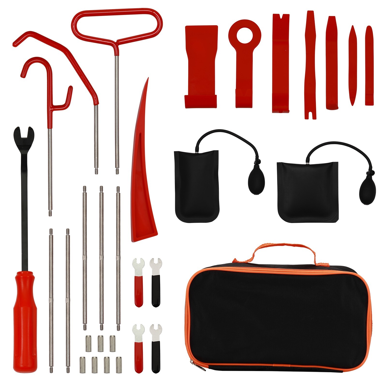 Stainless Steel 66″ Assorted 5th Wheel Pin Puller, Extra Long J-Hook Pull Tool