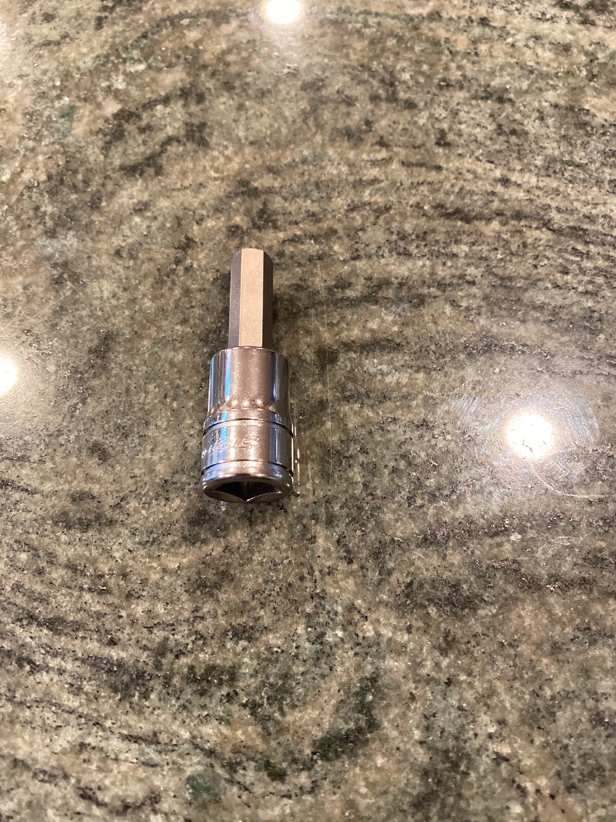 Snap-On fa10e 5/16″ 3/8″ drive sae hex bit chrome socket