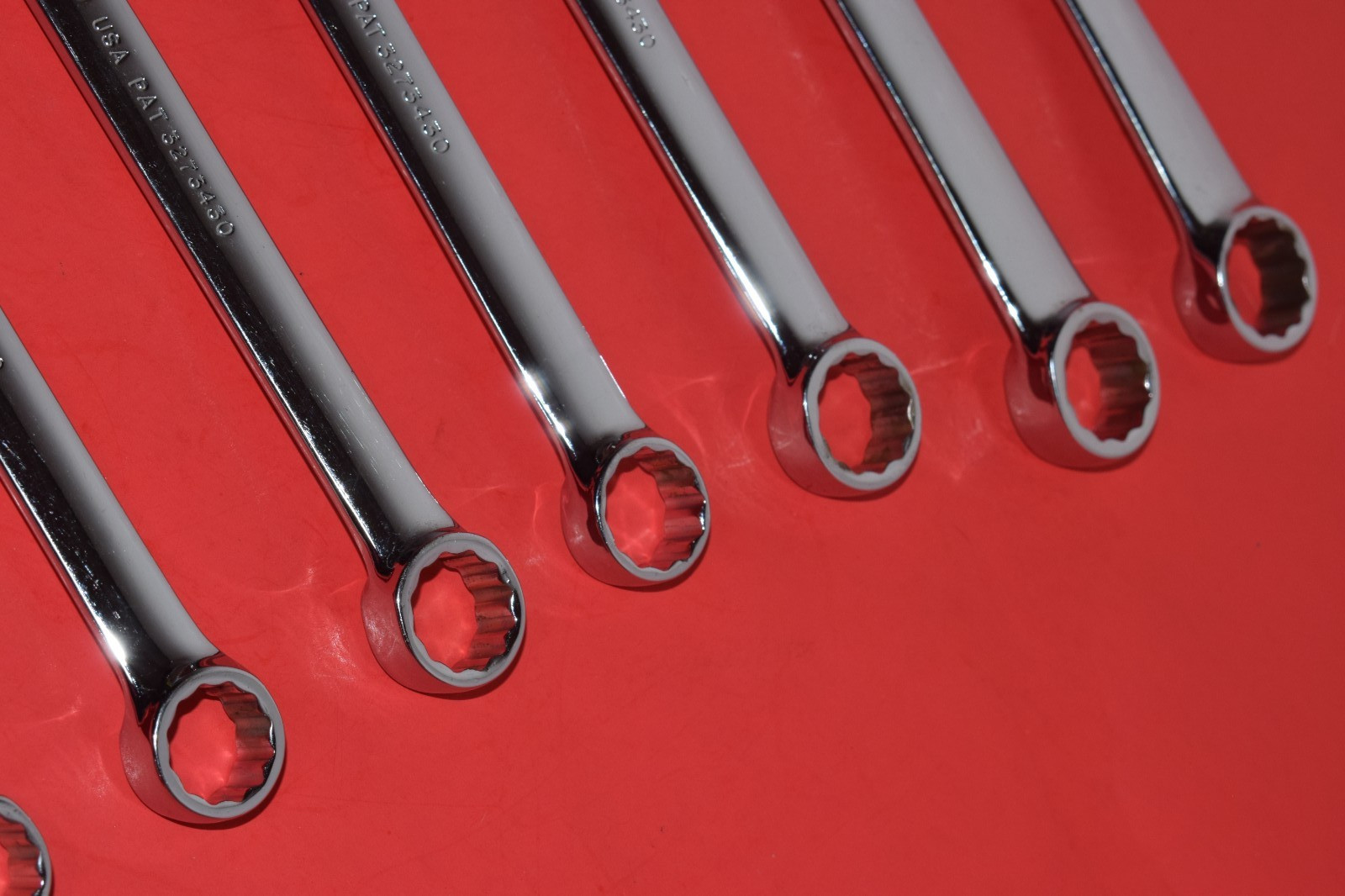 NICE Snap-On 12pc Metric 12 Point Flank Drive Combination Wrench Set 10 – 21mm