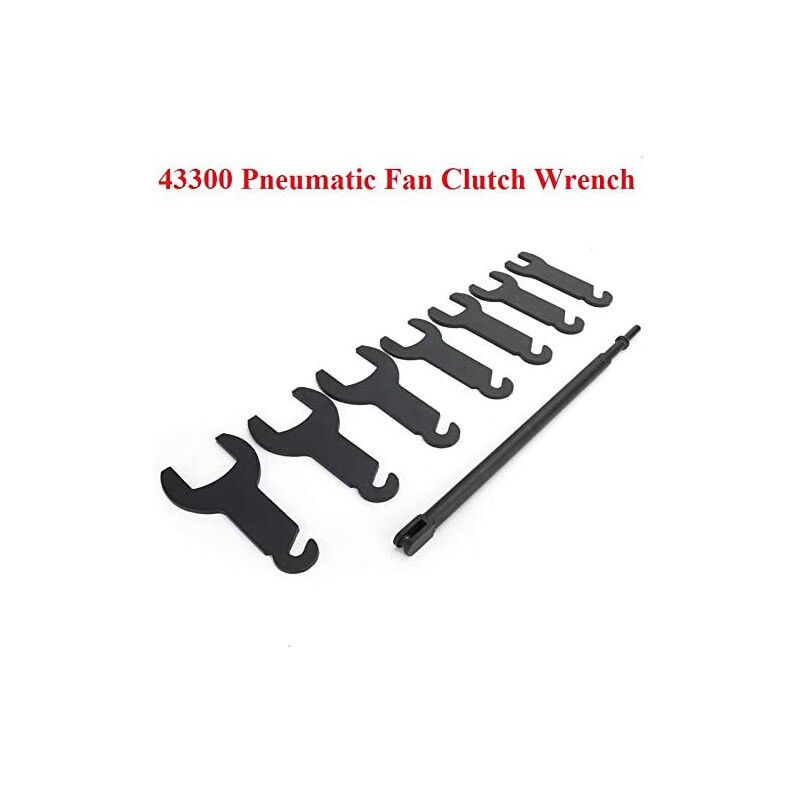 43300 Pneumatic Fan Clutch Wrench Removal Tool Kit Fit for Ford/GM/Chrysler/Jeep