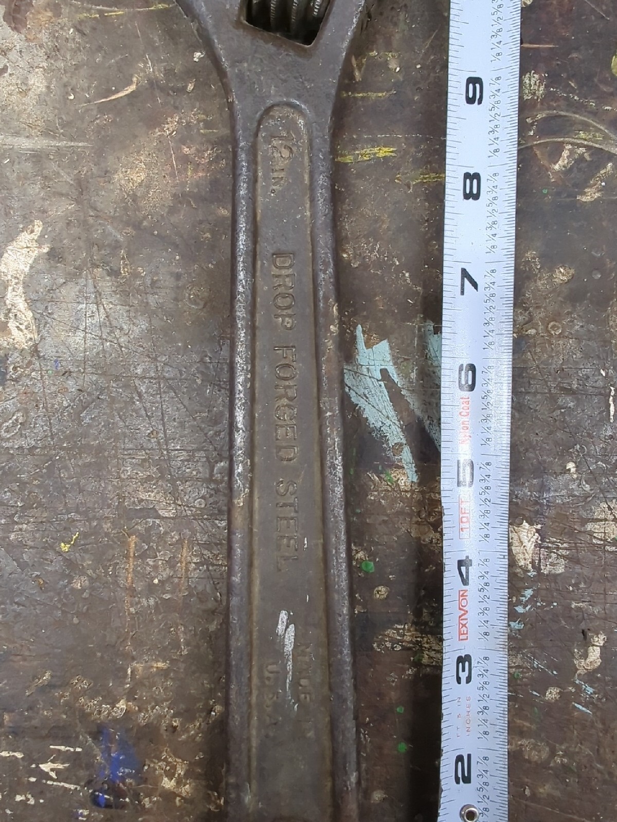 12″ Adjustable Crescent Wrench U.S.A.