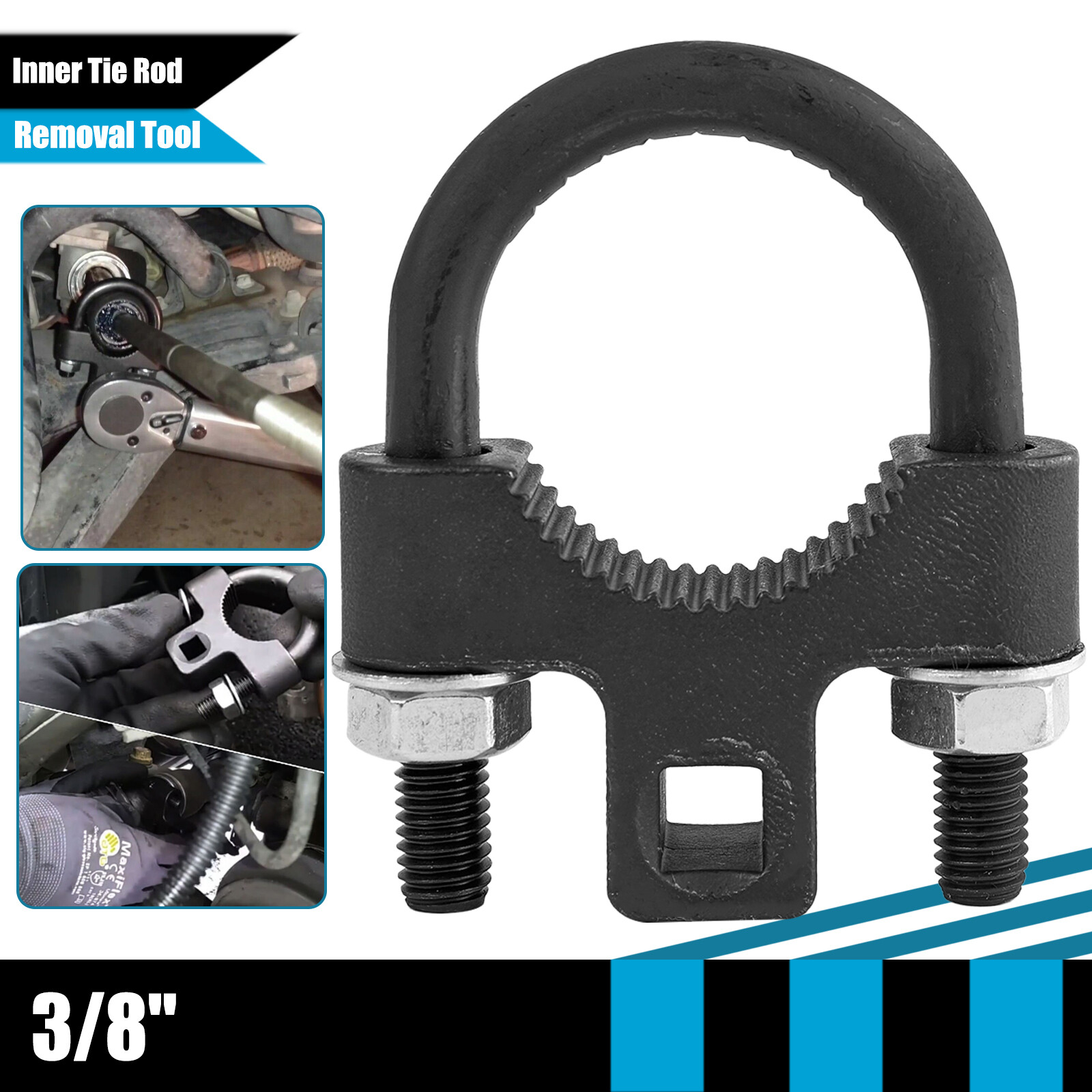 3/8″ Car Removal Low-Profile Installation Repair Mechanic Kit Inner Tie Rod Tool