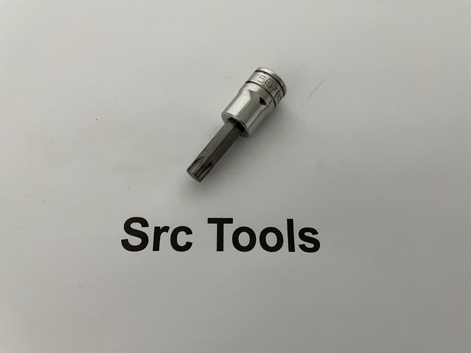Snap-On Tools USA 3/8″ Drive T50 Std Torx Bit Chrome Socket FTX50E