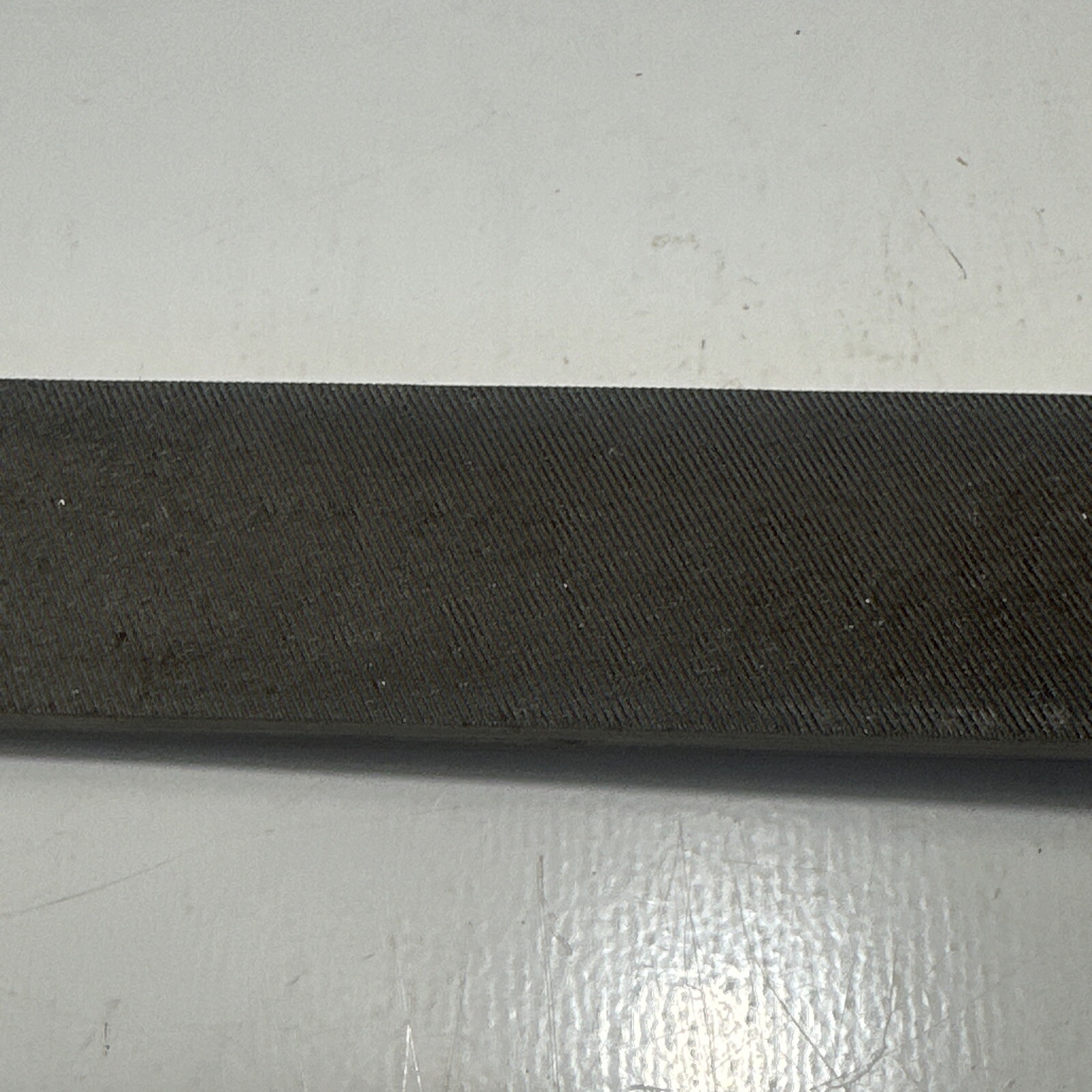Snap On HF-616 Red Screw in Hard Handle Hand File Smooth USA EUC