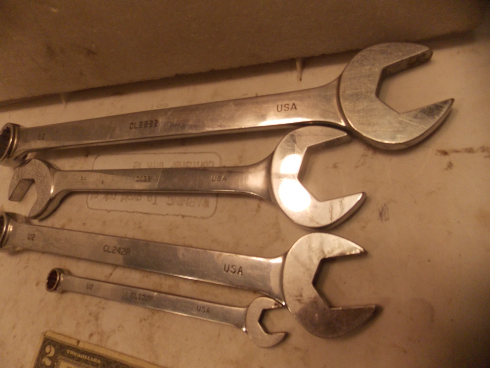 Mac Tools 7/8 3/4 3/8 Combination 7/8″ 3/4″ 3/8″ Wrench Sold Single FREEShipAfr1