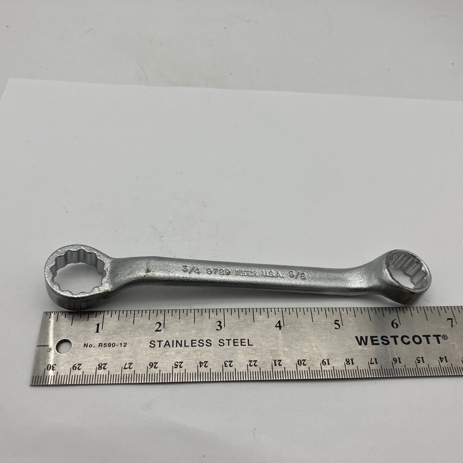 Martin Tools 9729 5/8″x3/4″ 6.5″ Long Offset Box Wrench USA