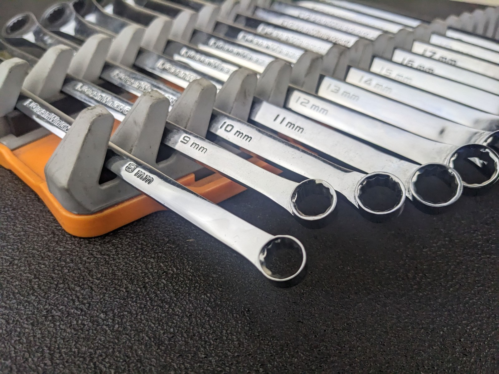 #bm676 Gearwrench 85988 12 Piece Metric XL 0º Ratcheting Double Box Wrench Set