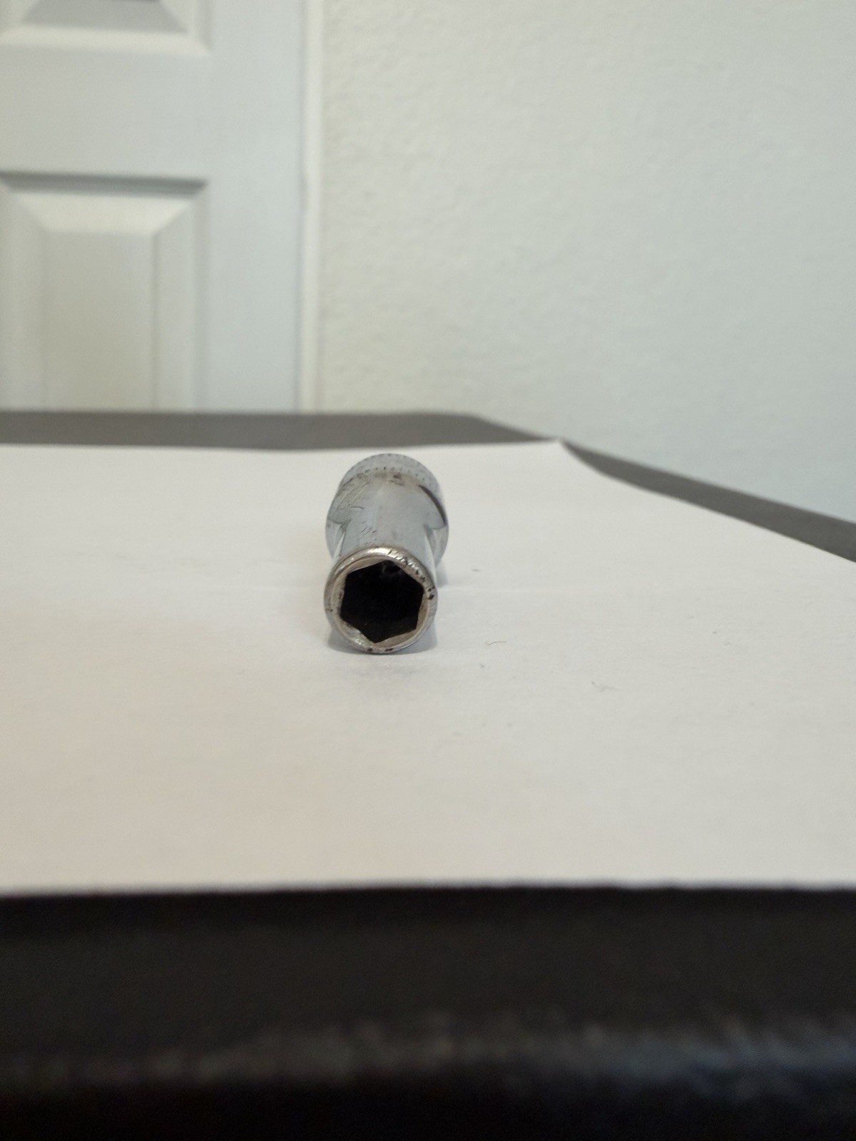 Snap On TMMS5.5 5.5mm Metric Flank Drive Semi-Deep Socket 1/4″ Drive 6 Point