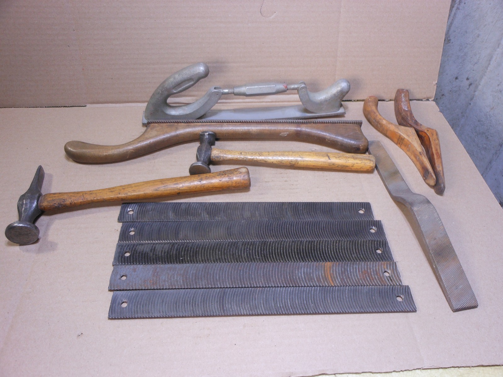 Vintage Body Tool Lot – Hammers File Holders Handles Vixen Files