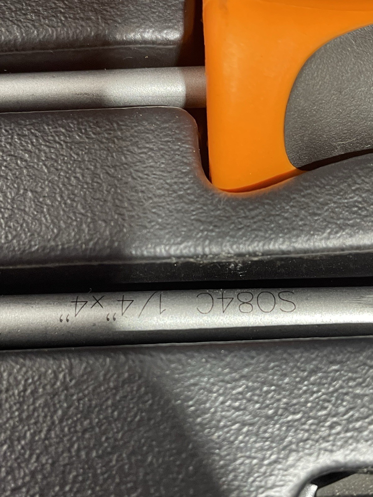 Matco SSO8C 8-Piece Screwdriver Set Orange Black w/ Tray