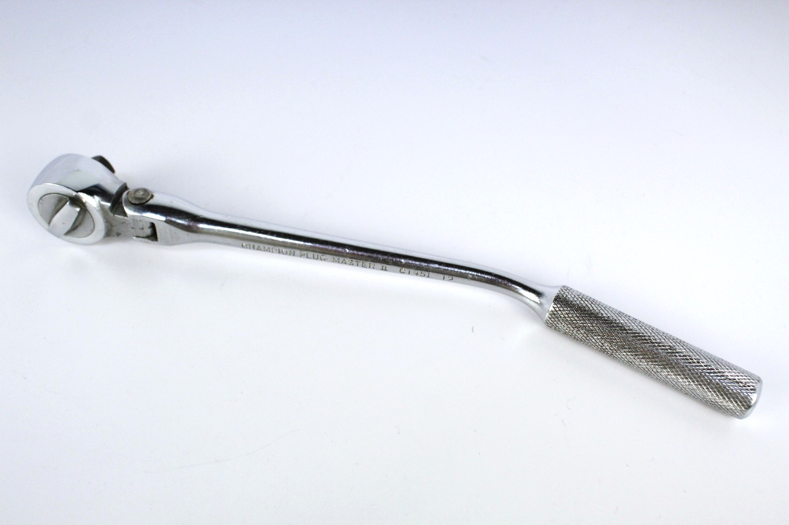 Champion USA Plug-Master II CT451 Flex Head 3/8″ Drive Socket Wrench Ratchet, 12