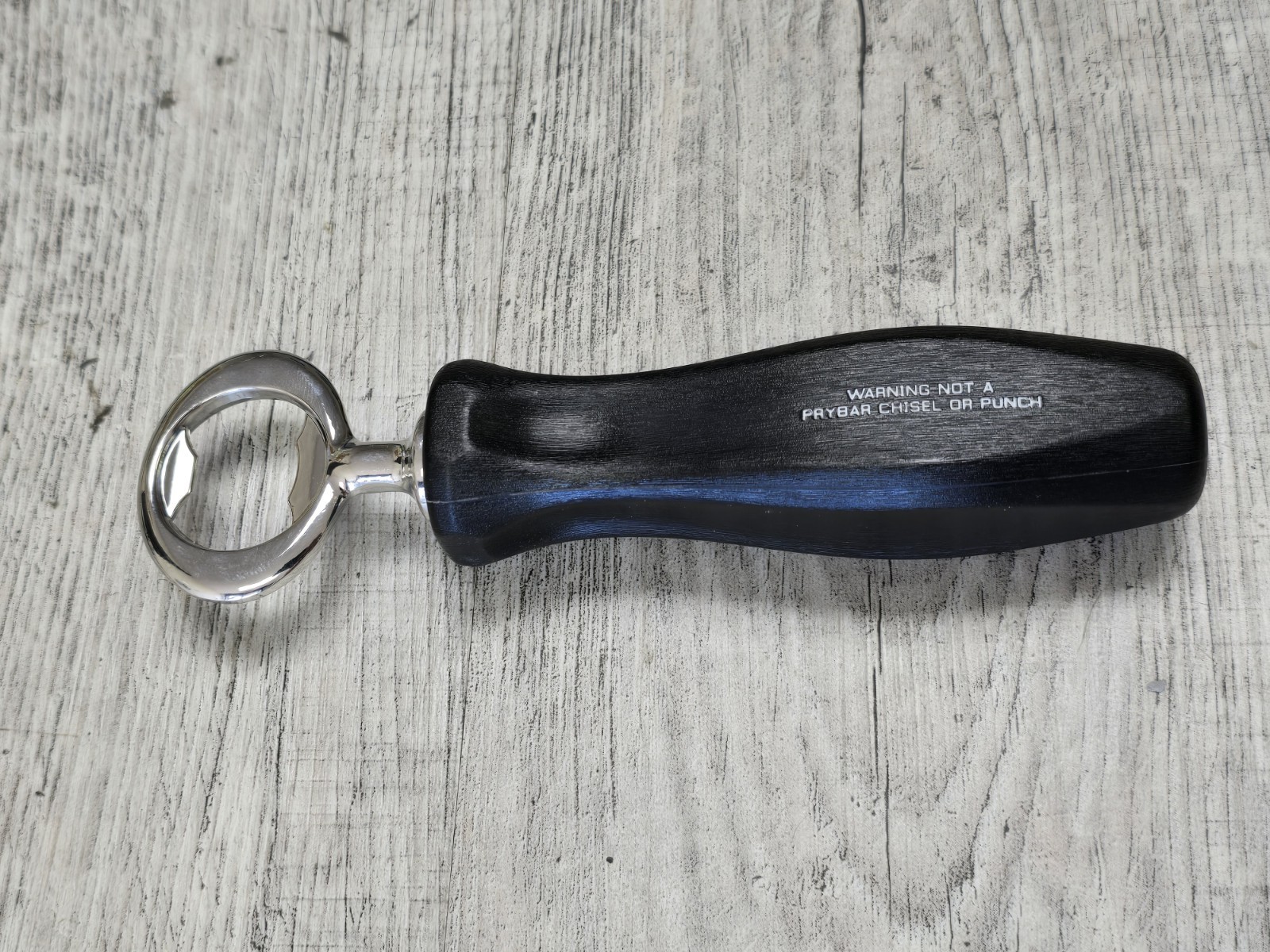 Snap On Black SDD4A Hard Plastic Handle Bottle Opener AWESOME Gift Idea