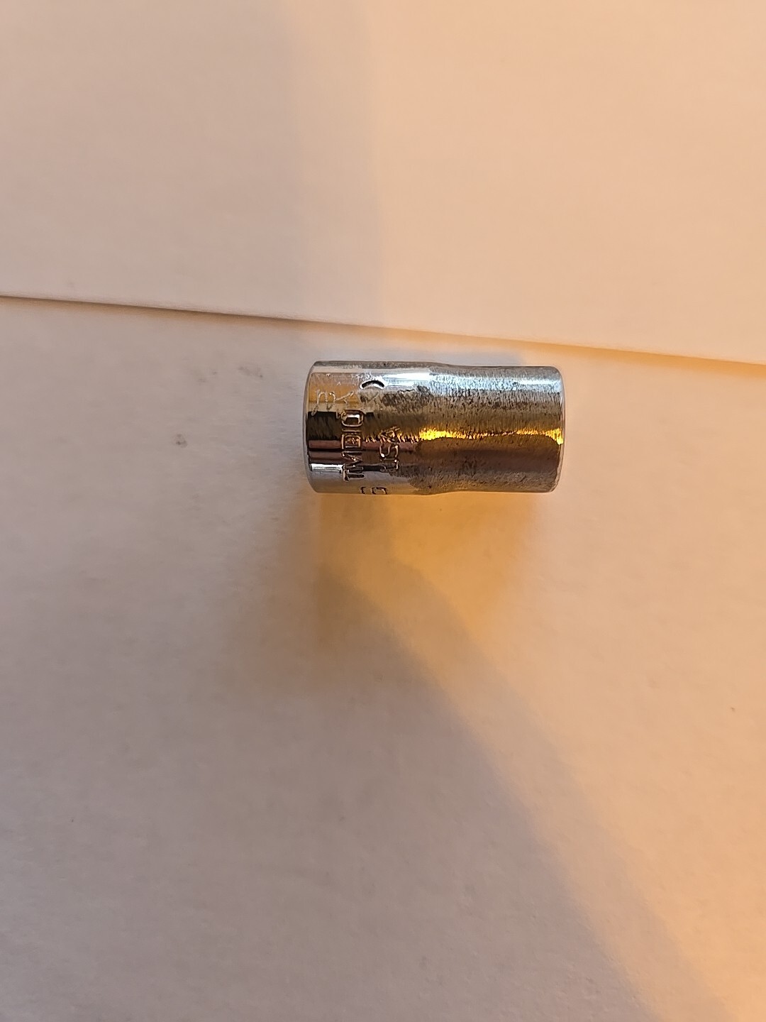 Snap On 1/4″ Drive 3/16″-7/16″ 9/16″ 12PT Shallow Chrome Sockets Lot Of 8