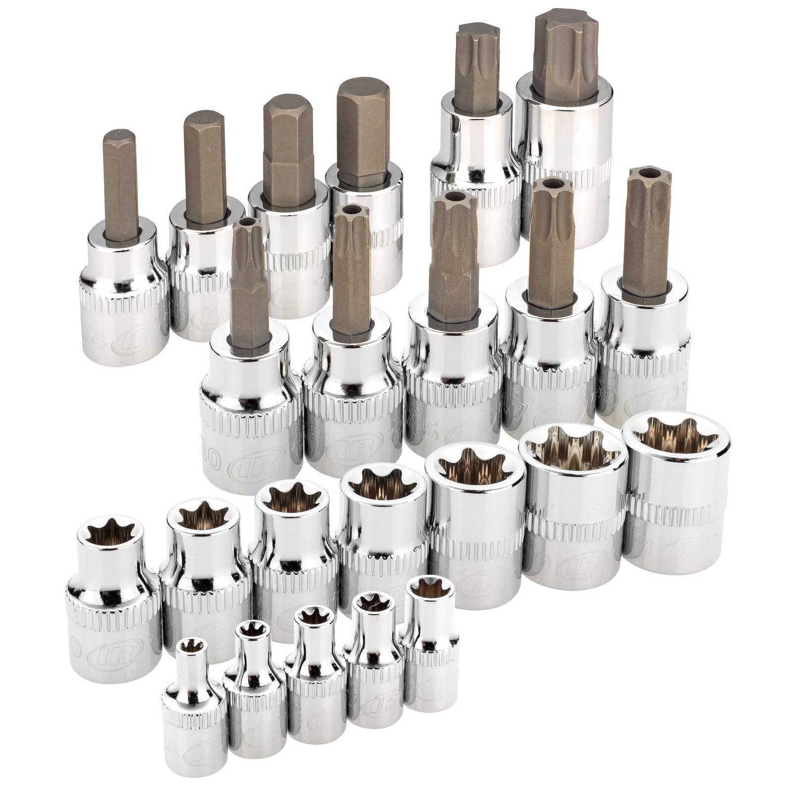 Ingersoll Rand 66 Piece Master Torx and Specialty Bit Socket Set – 752003