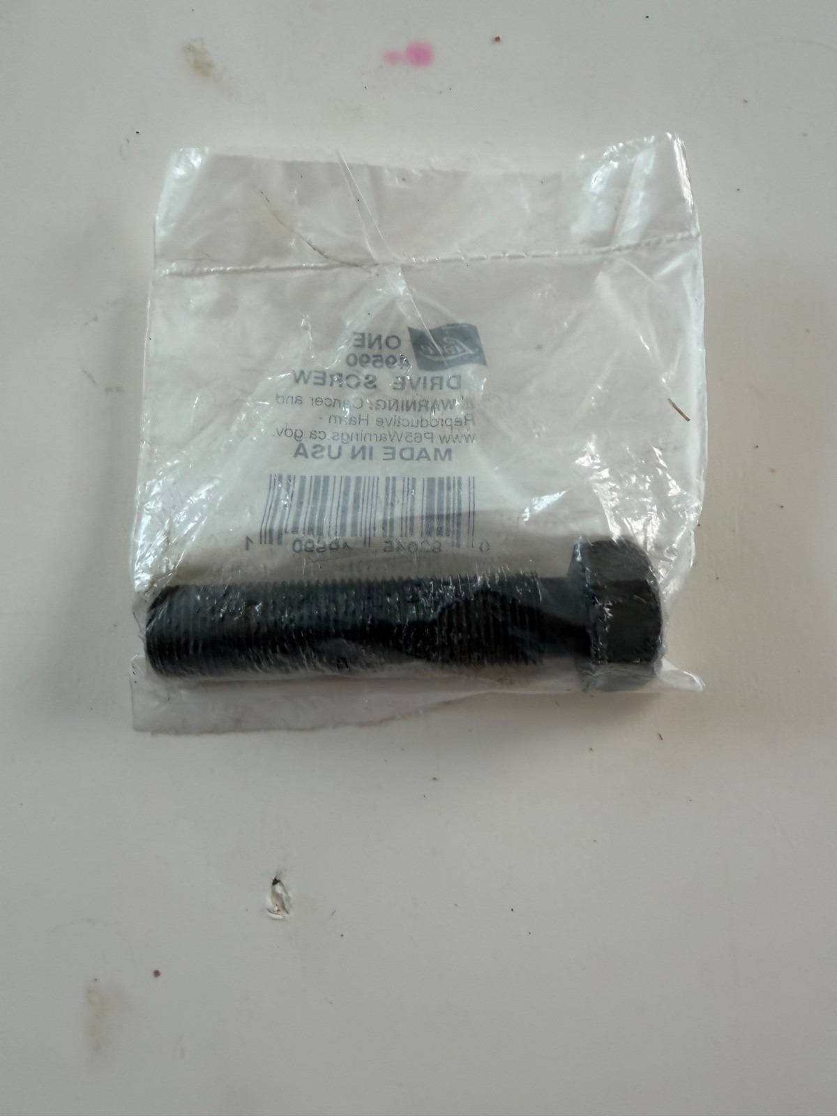 Lisle 49590 Drive Screw, Steel, Replacement Insert, Fits 49500 Harmonic