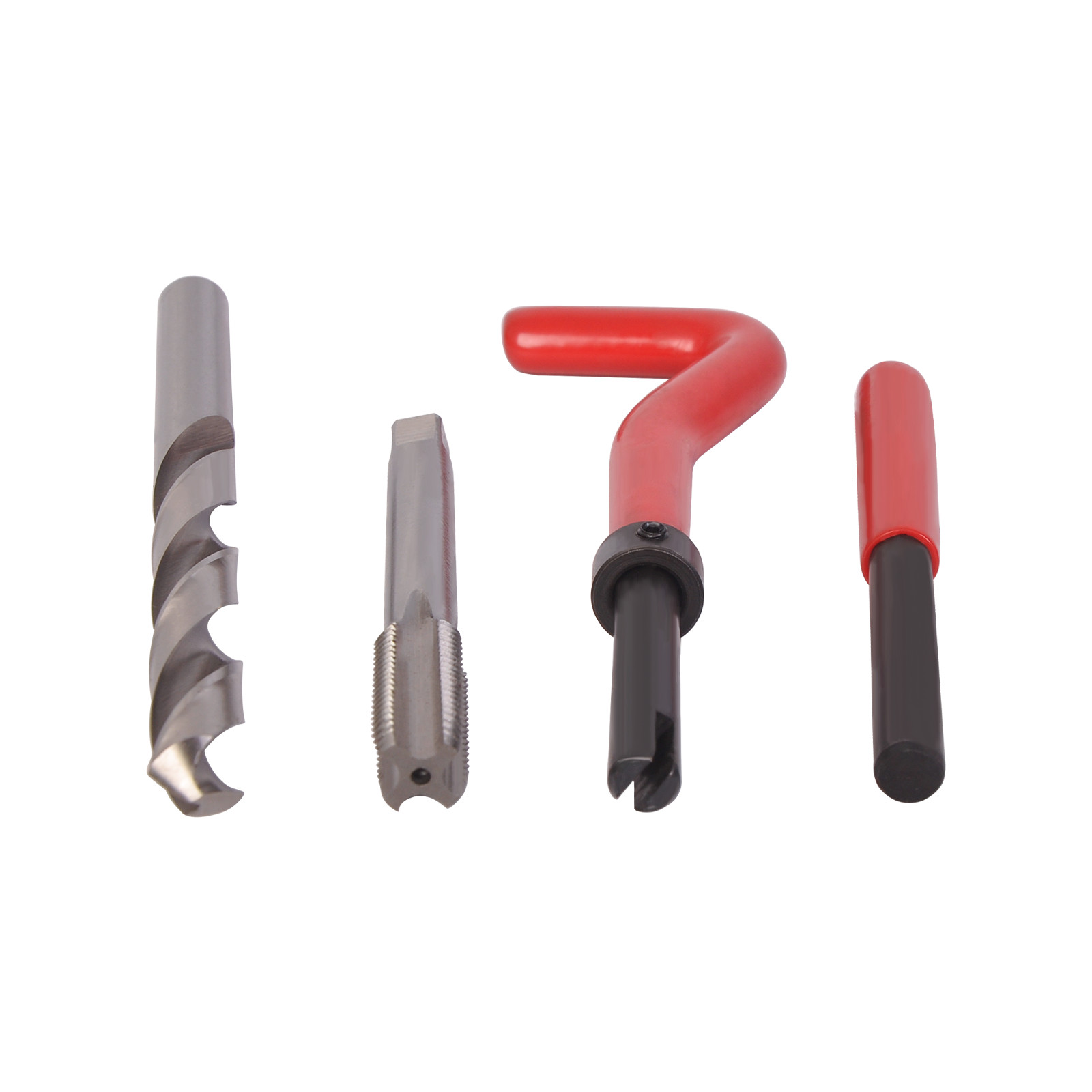 M10 X 1.25 X 13.5MM Thread Repair Tool Kit Auto Car Repair Helical Coil Set 15pc