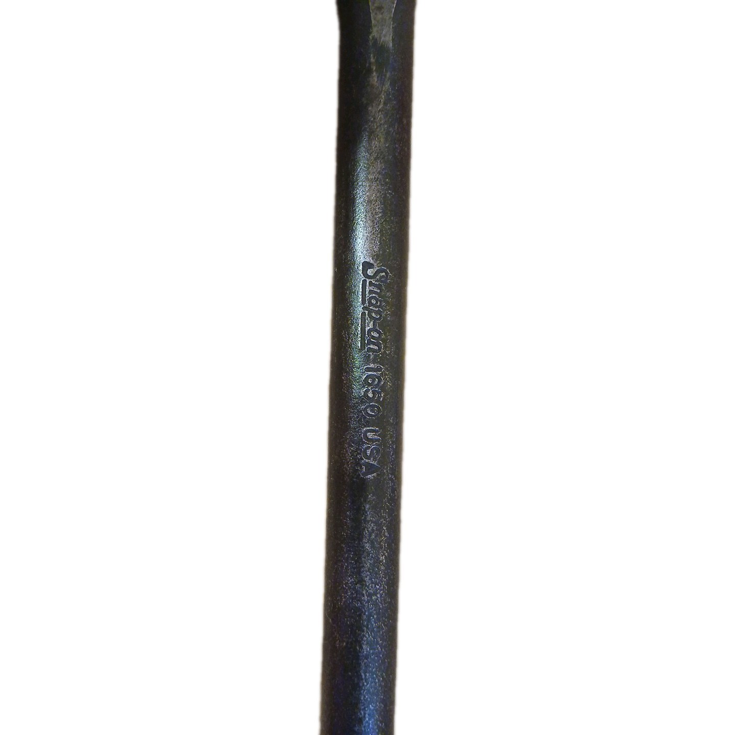1993 Snap-On #1650 USA Rolling Head Pry Bar Tool Women 15.5″ Vintage