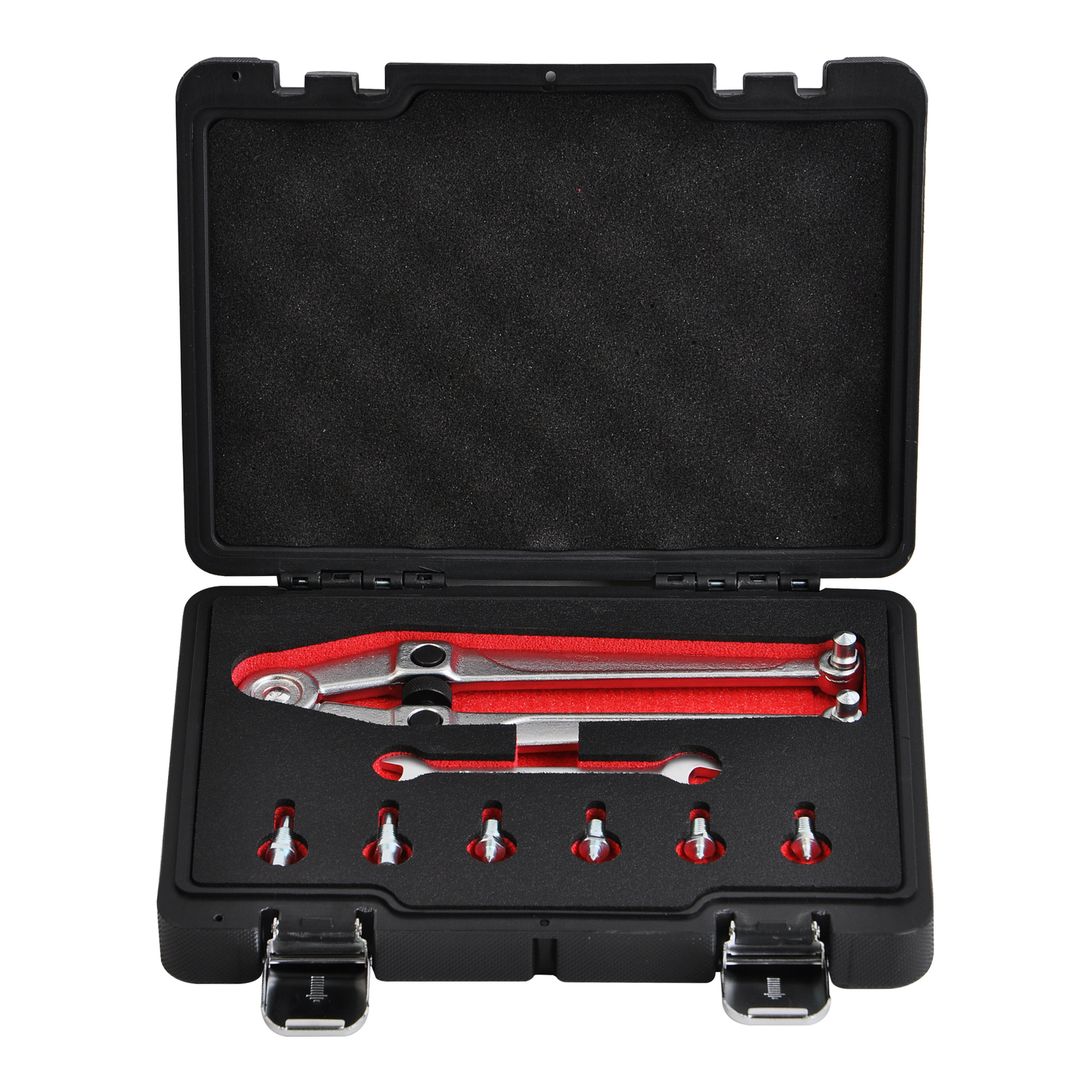 Adjustable Pin Spanner Tool Set Gland Nuts Wrench with top holes, 8 Pin 2.5-9mm