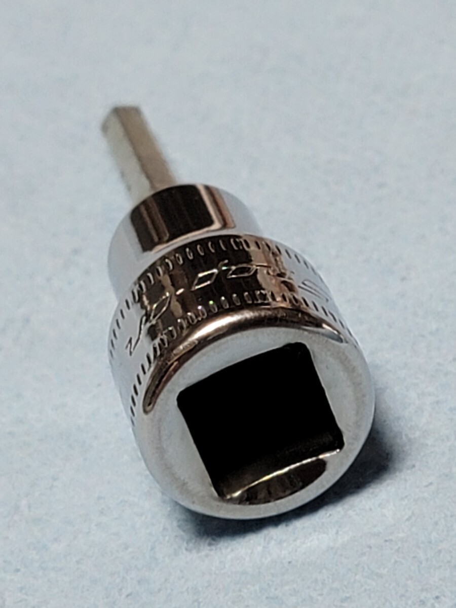 Snap-on FAM4E 3/8″ Drive Metric 4 mm Standard Hex Bit Socket Driver