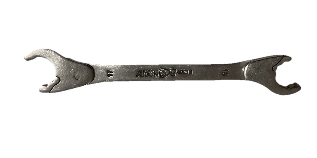 Chicago Alden 15mm 17mm Ratcheting Wrench Patented