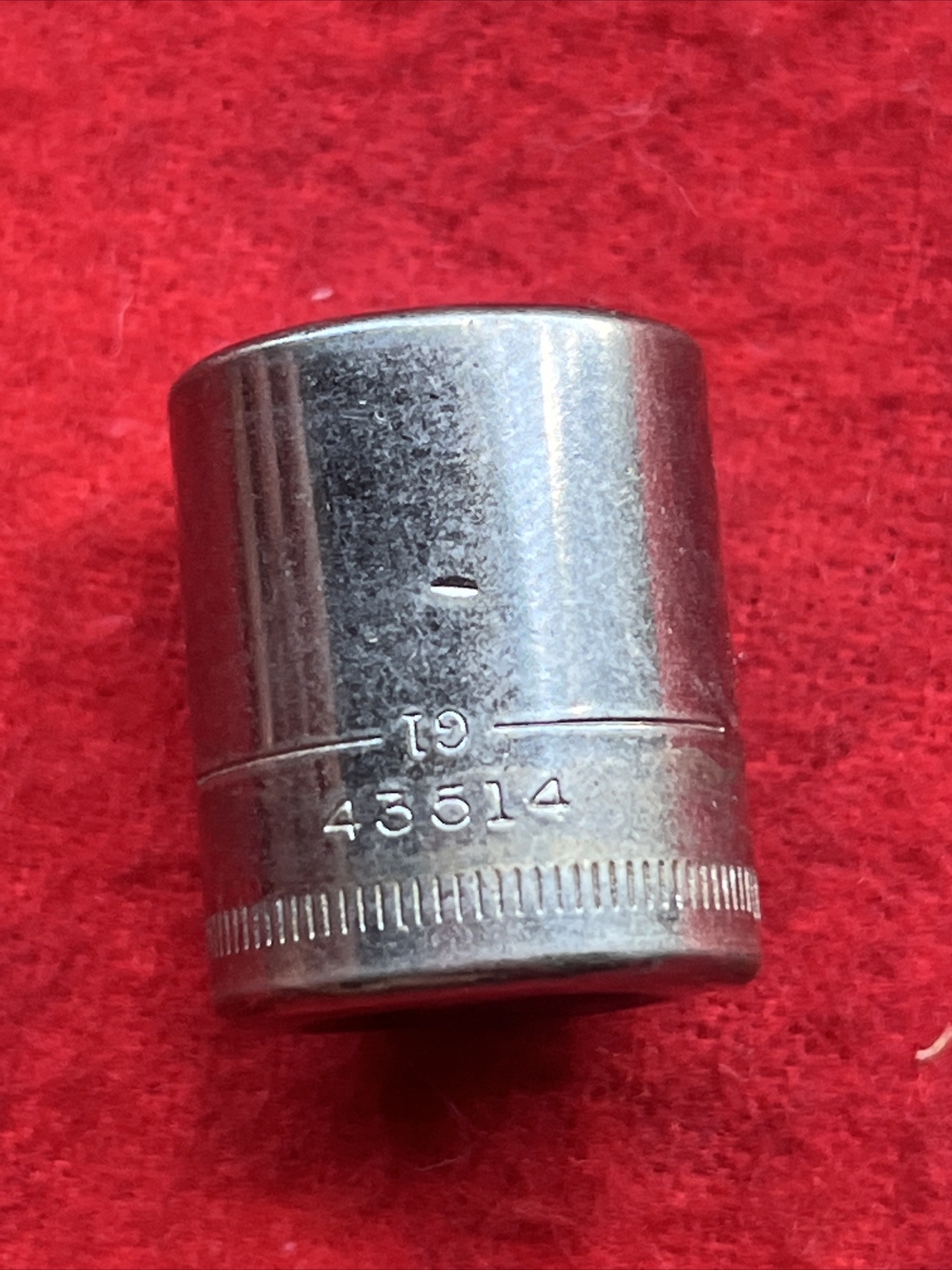 CRAFTSMAN -G1-43514 (reverse) SOCKET 13MM, 1/4” DRIVE, 6 POINT – USA (t24)