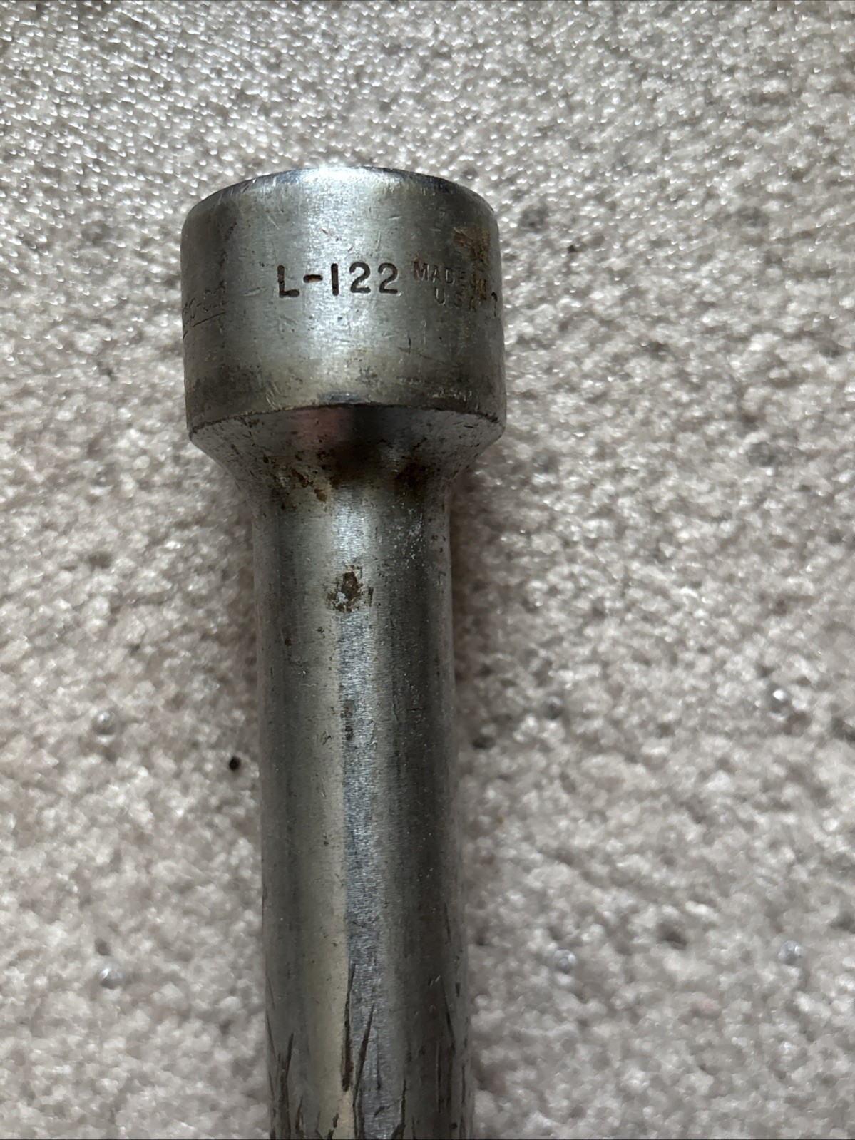 Snap On L-122 3/4” Chrome Drive Locking Button Extension – 16″ 🇺🇸