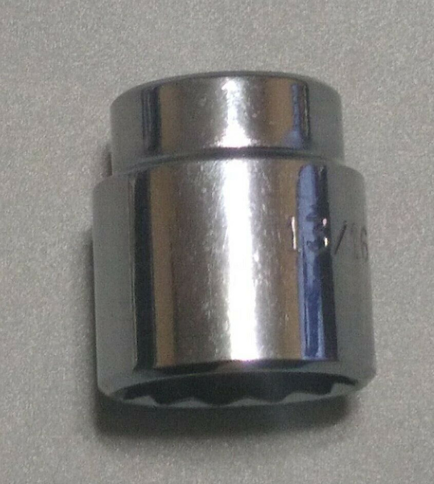 MAC TOOLS X262R, 3/8″ DRIVE, 13/16″ SOCKET, SHALLOW, 12 POINT.