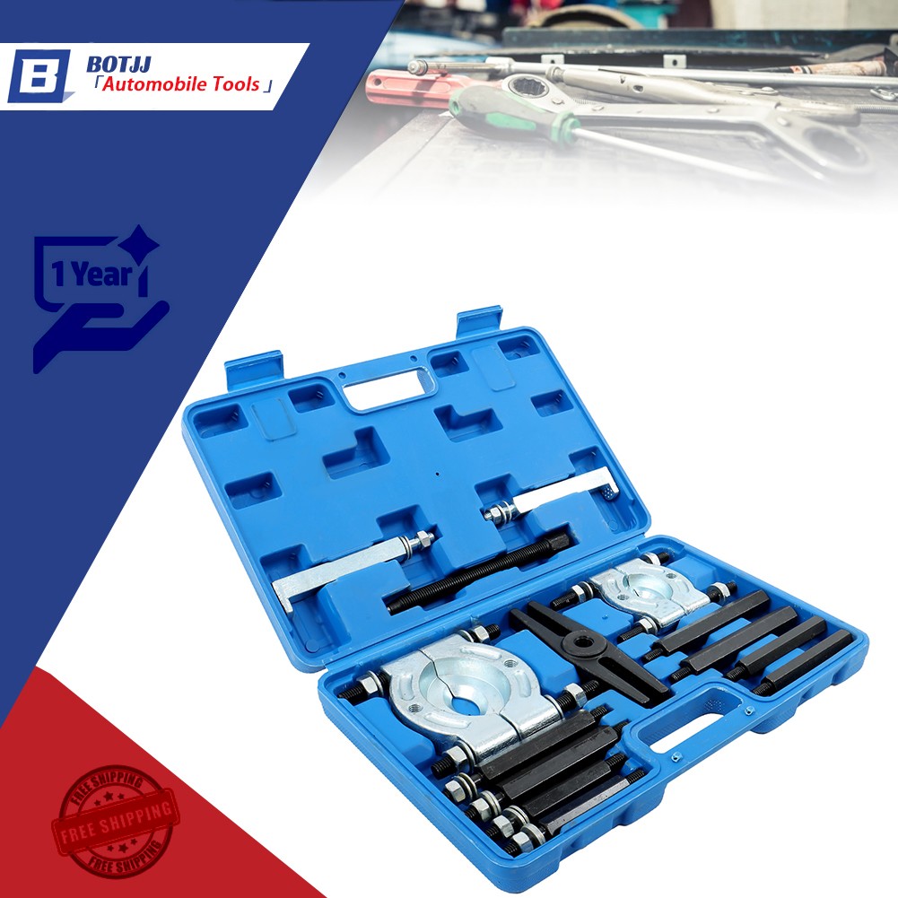 14pcs Bearing Puller Kit 5 Ton Capacity Bearing Separator Tools Set with Case