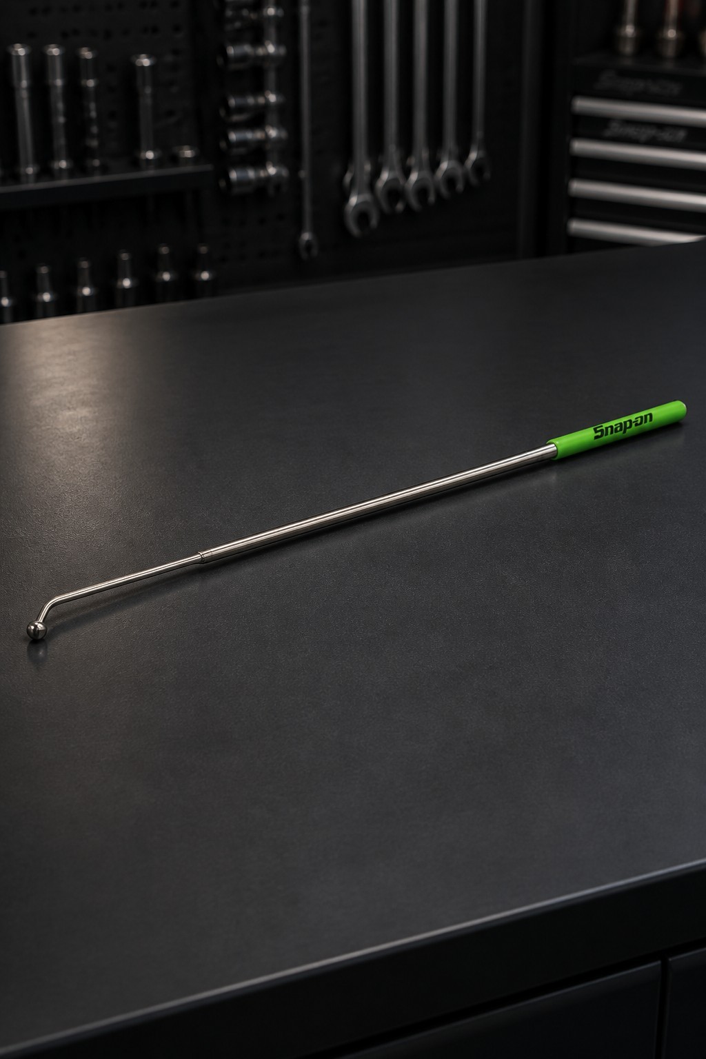 3X Snap-on Tools PROMO MAGNETIC PICK UP TOOL TELESCOPING UP TO 21″ Green 🟩 NEW!