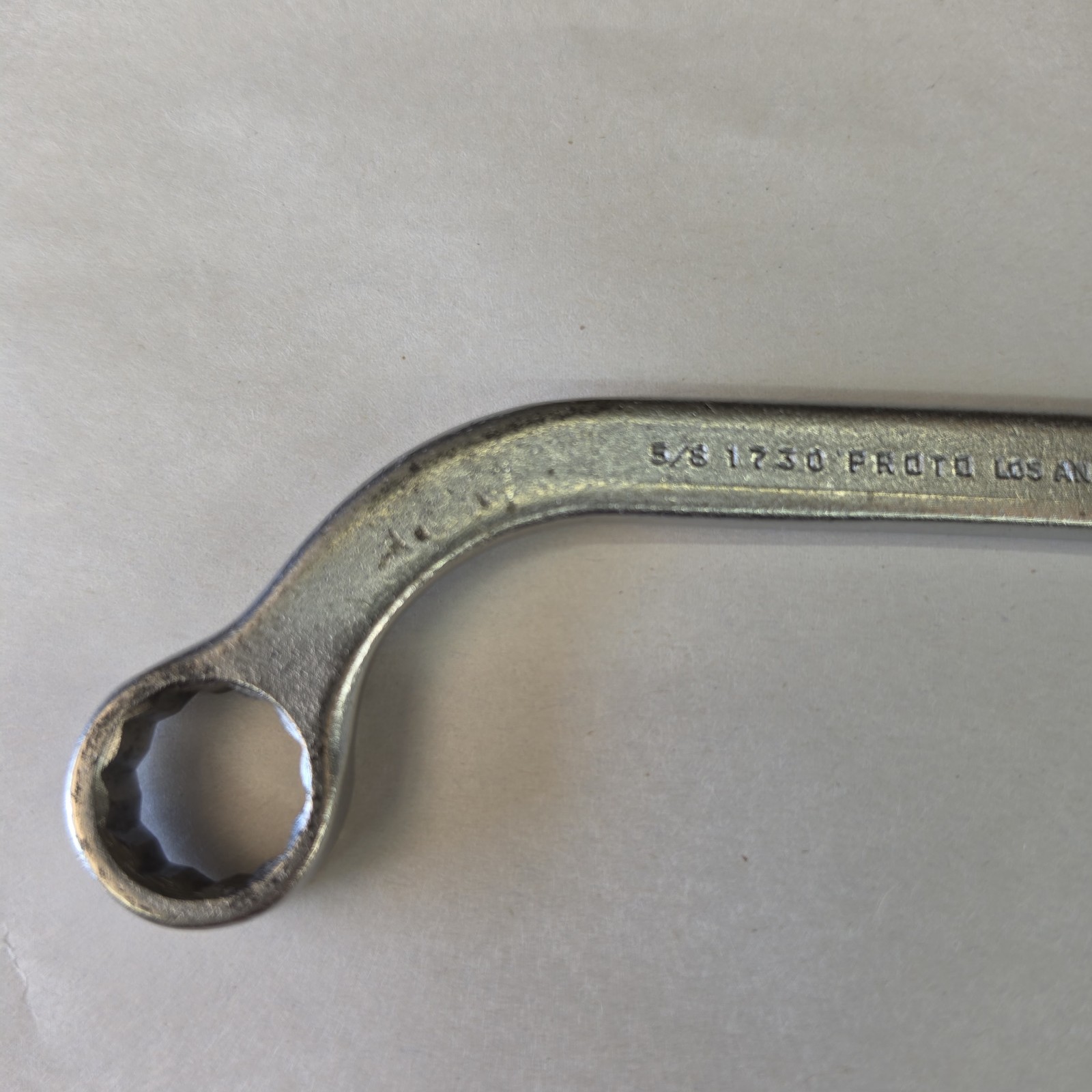 Proto 1730 Half Moon Wrench 5/8″ x 9/16″ 12 point