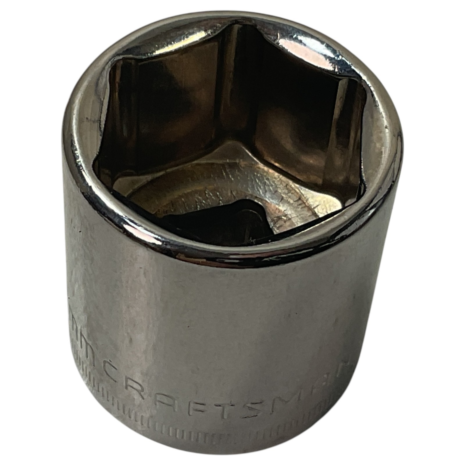 Craftsman Socket 22mm 6 Point 3/8″ Drive S-AE 43585 Sold As Pictured Mechanic