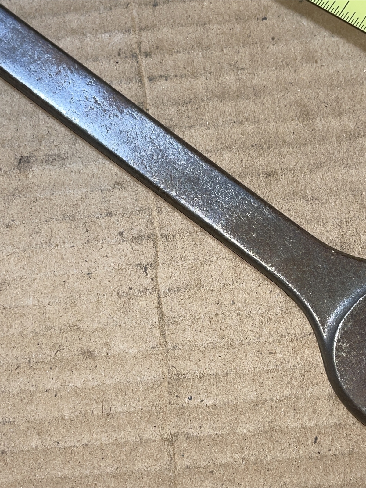 Vintage WILLIAMS USA 847780 7/8 in x 15/16 in SAE Open End Wrench Black Oxide