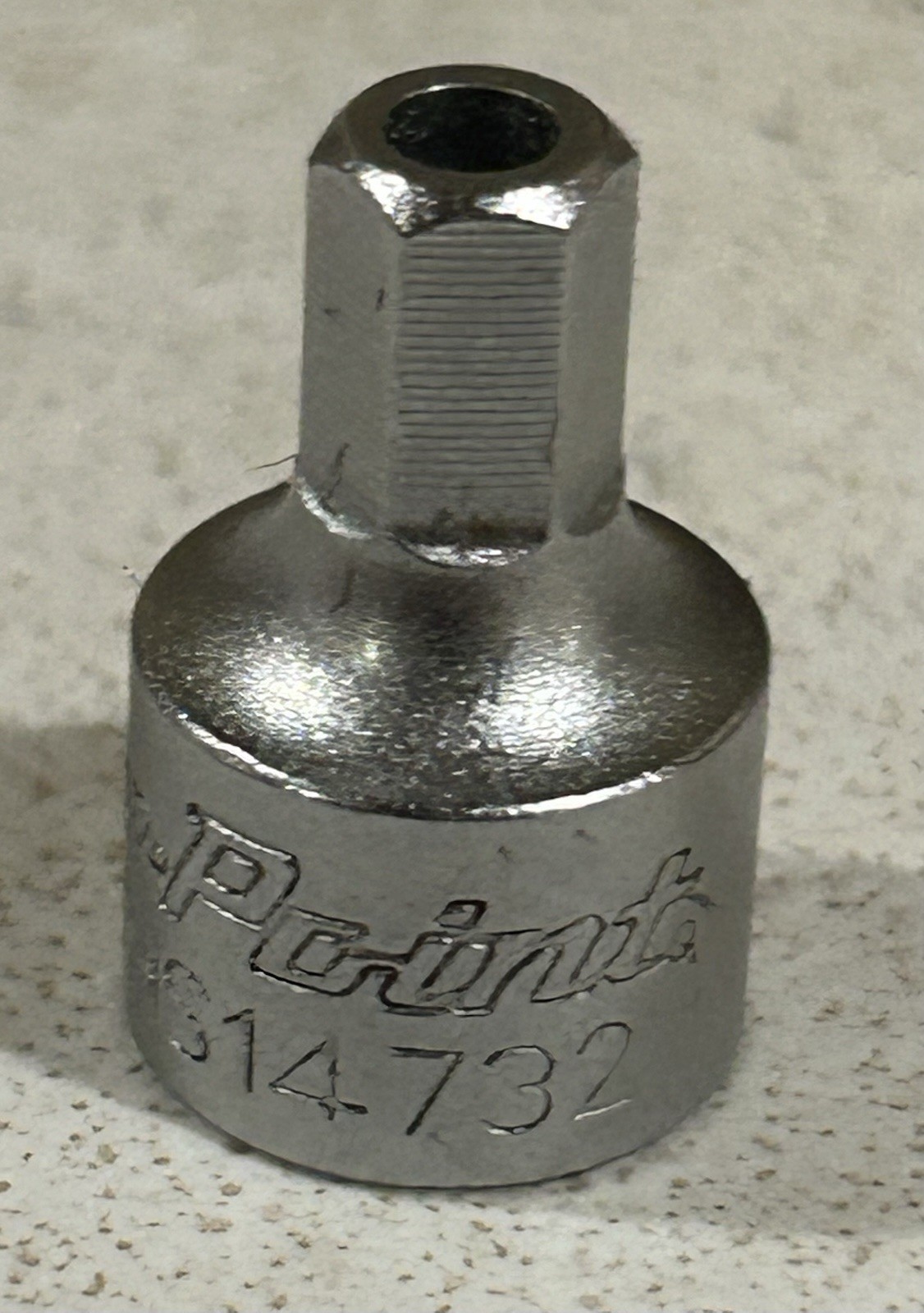 Blue-Point 1/4″ Drive 7/32″ Tamper Resistant Stubby Hex Bit Socket BLPTHS14732