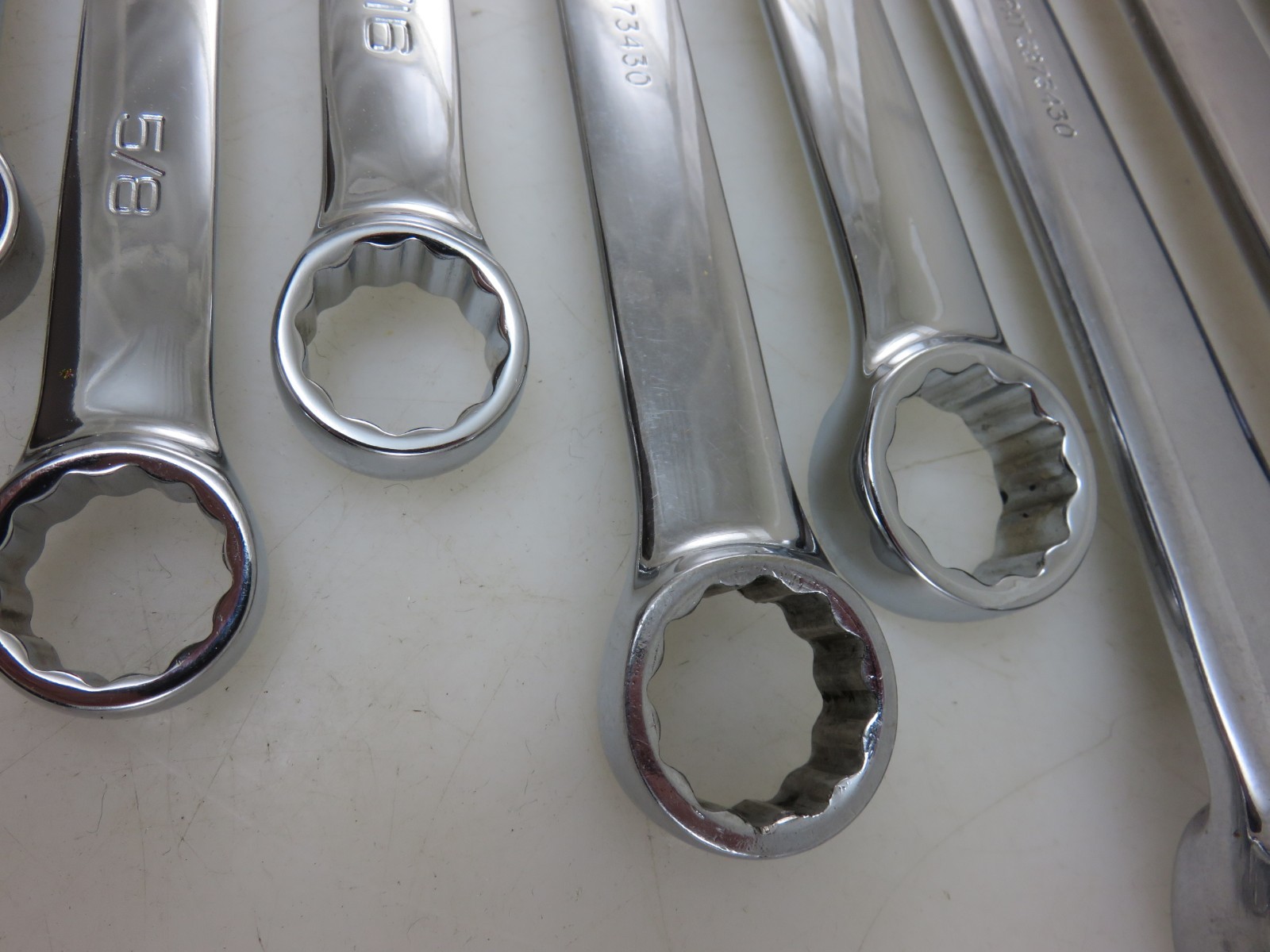Snap-On OEX & SOEX Series Combination Wrench 11pc Set 3/8″-1″ 12pt *MIXED SET*