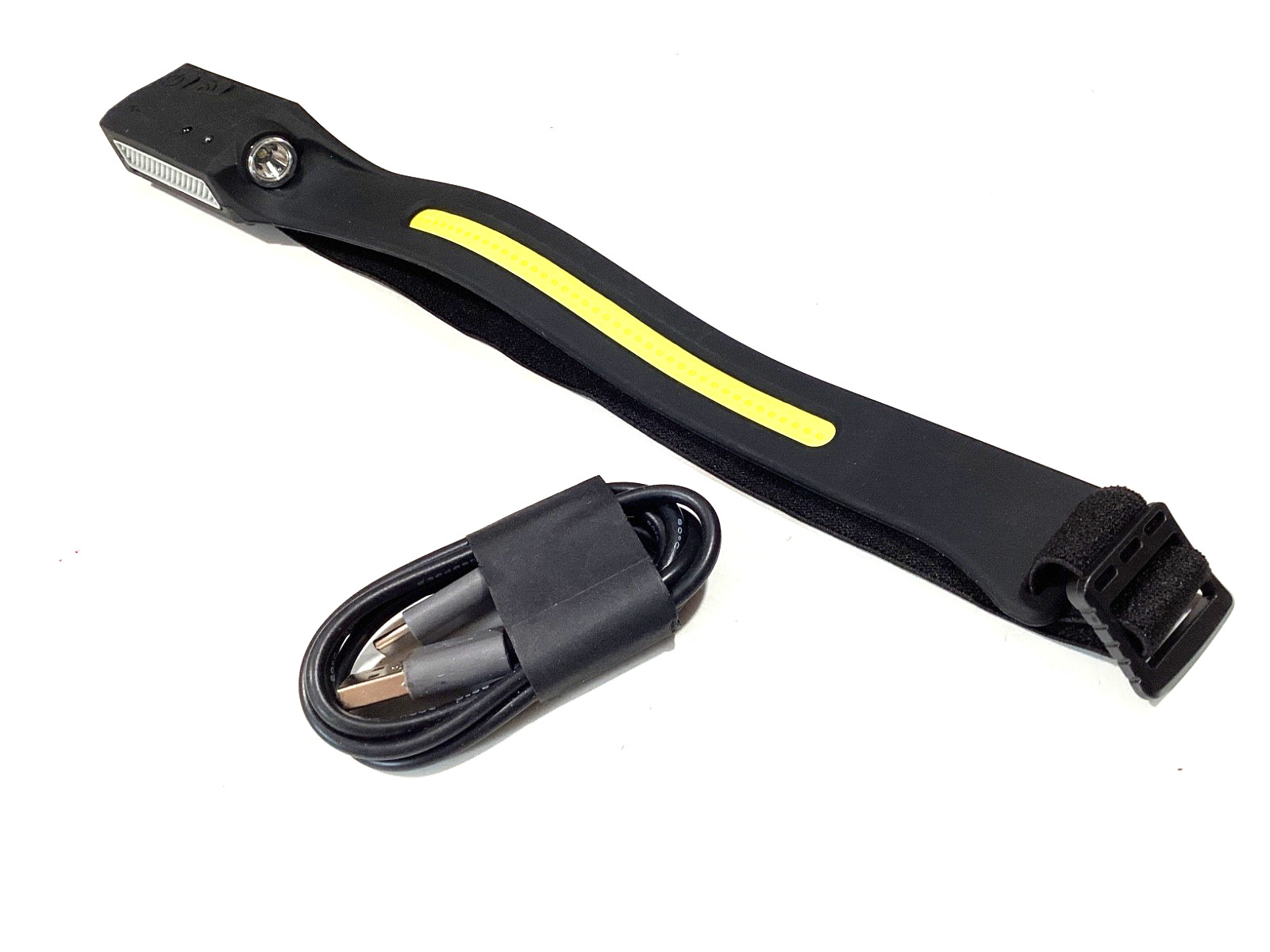 Dual Light NEW 500 Lumens LED Headlamp Hands Free Motion Sensor Strip Spotlight