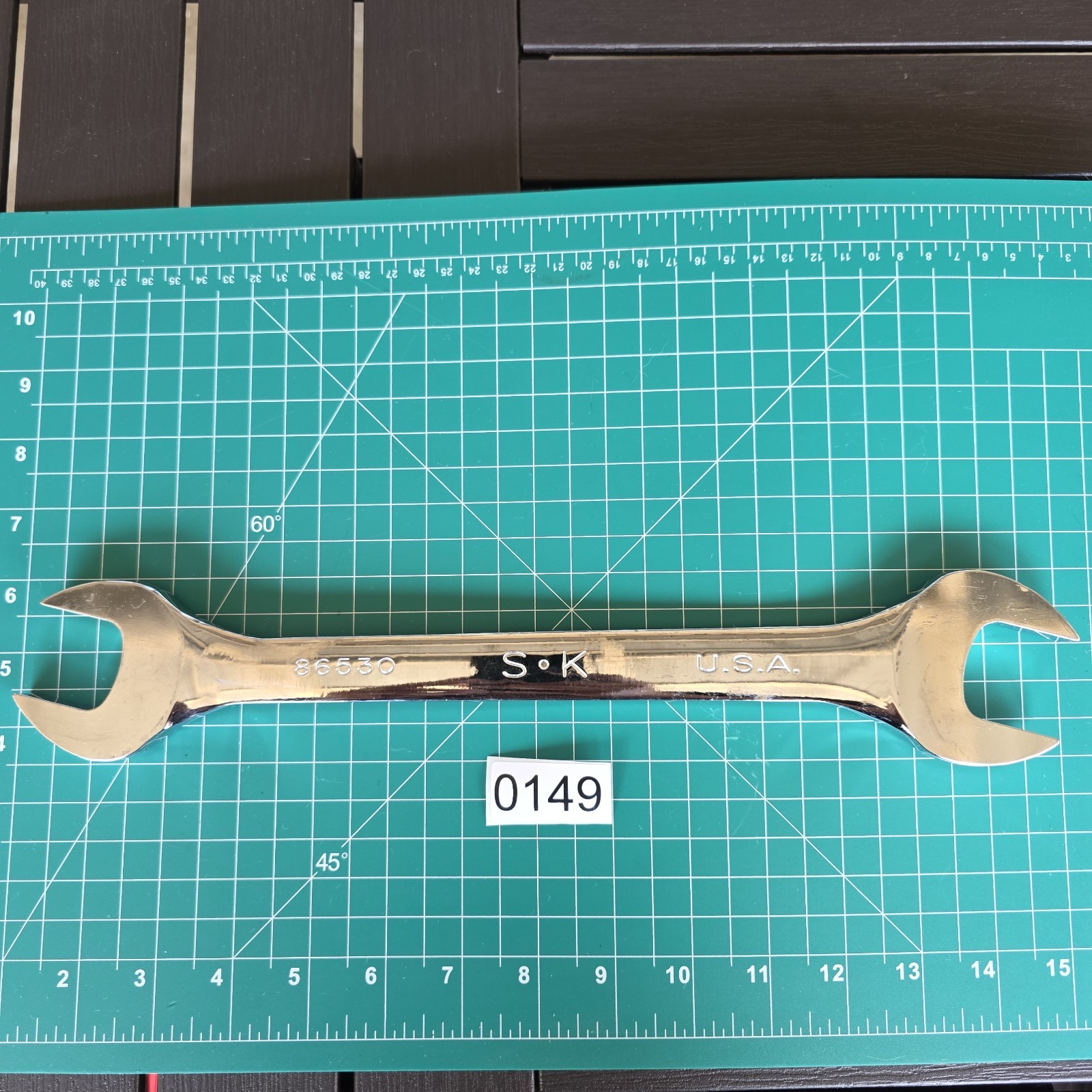 S-K Pro Tools 30mm-32mm Double Open-End Wrench #86530