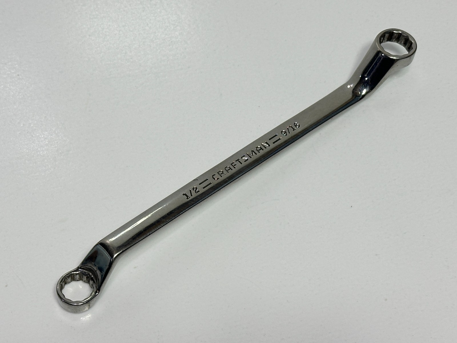 Craftsman Tools USA VA 44317 1/2” X 9/16” 12-Point Deep Offset Box End Wrench