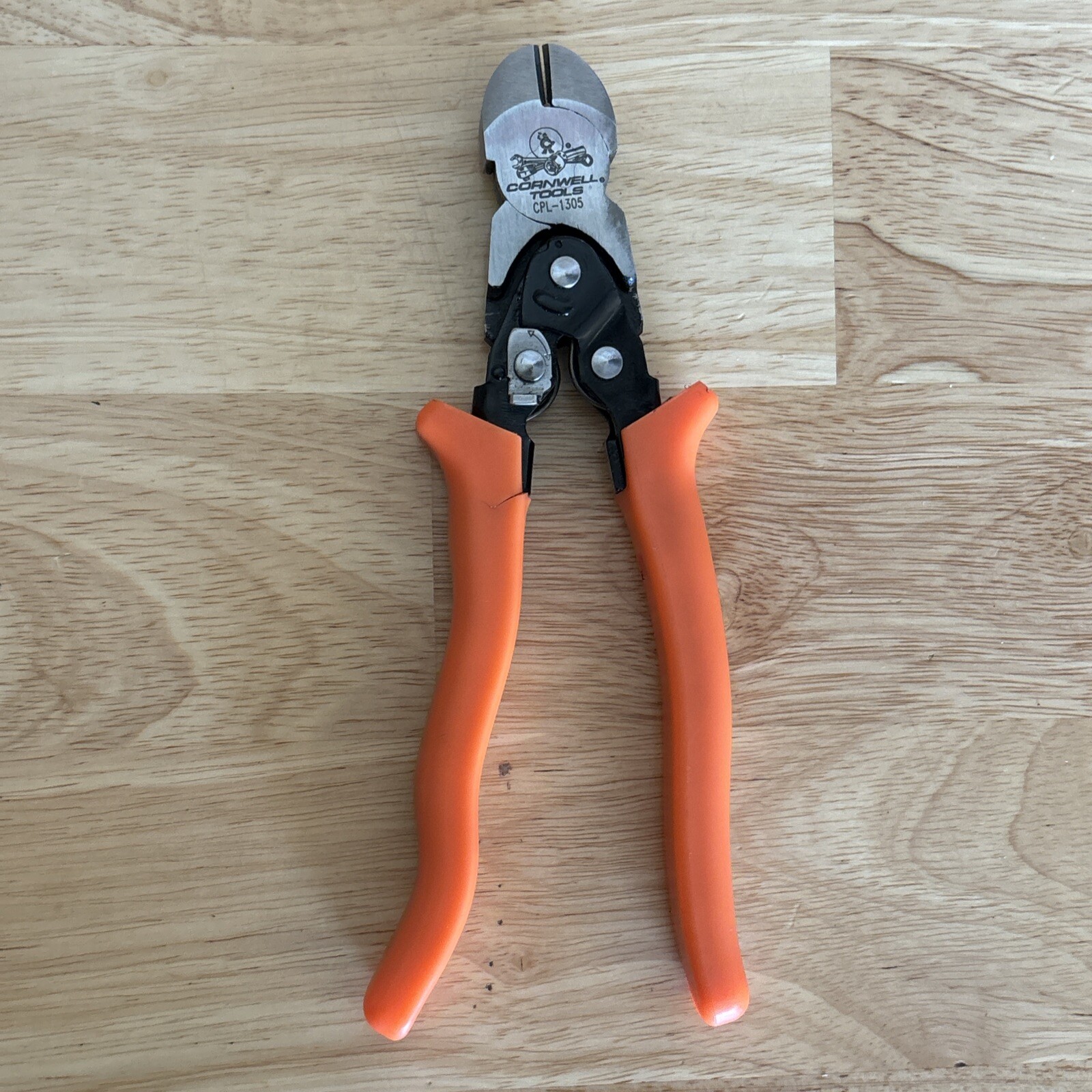 Cornwell Tools Compound Action Hinge Diagonal Cutters Pliers Orange CPL-1305