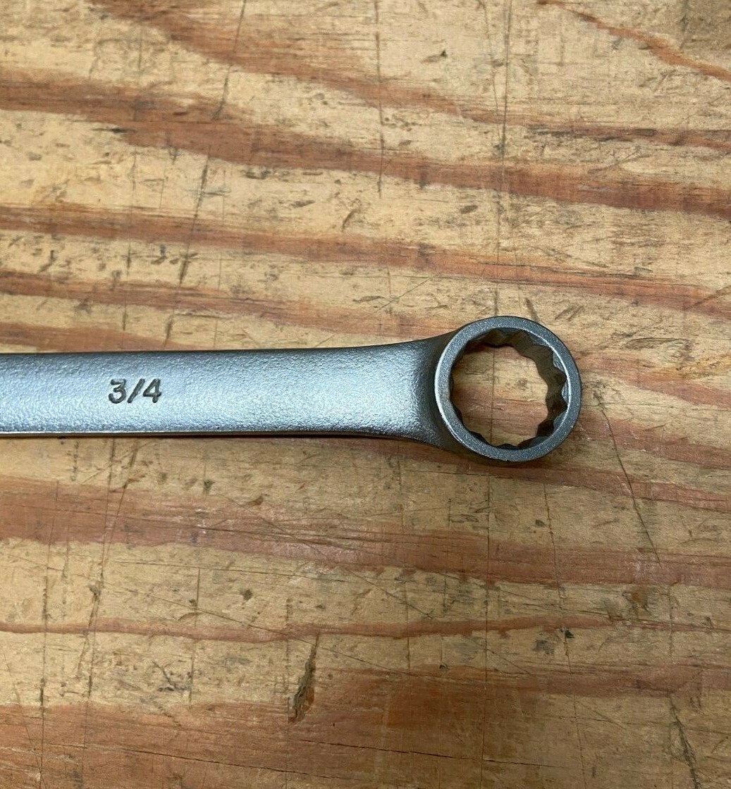KD Tools 62124 Satin 5/8″ x 3/4″ Double Box End Wrench 12 Point USA