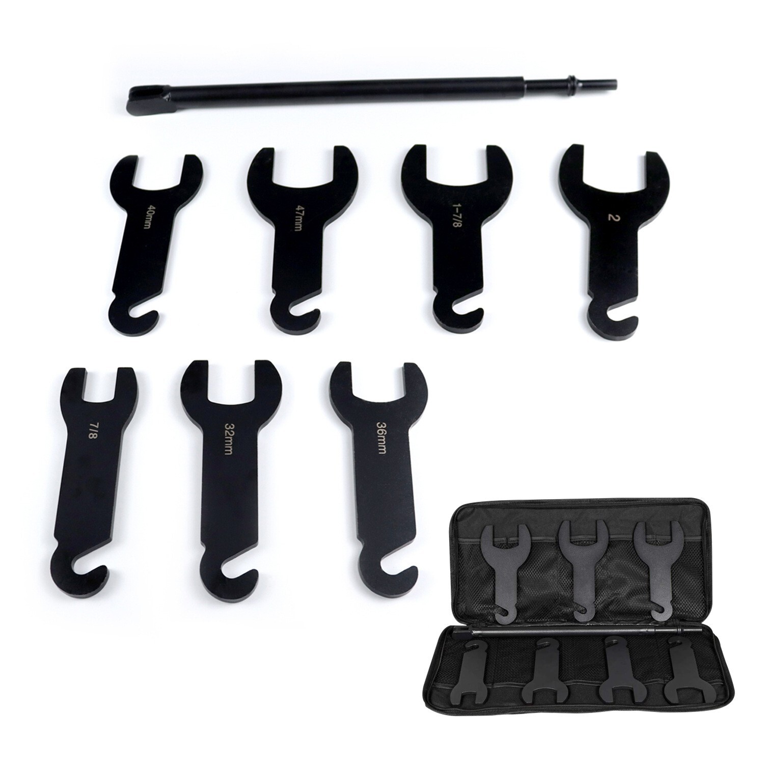 NEW 43300 Pneumatic Fan Clutch Wrench Set Removal Tool For Ford GM Chrysler Jeep