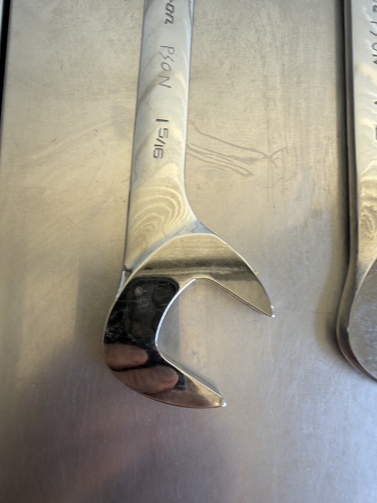 Snap-On Tools USA 2 SAE 4-Way Open-End Angle Wrench Set VS42B And VS48B Used