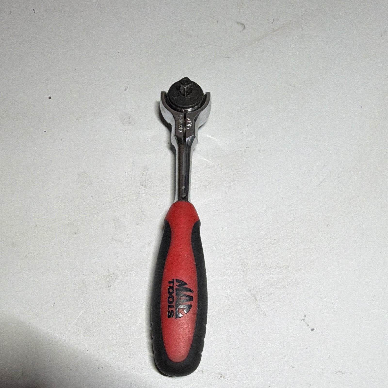 MAC 1/4″ DRIVE BI-MATERIAL SWIVEL-HEAD RATCHET – 7″