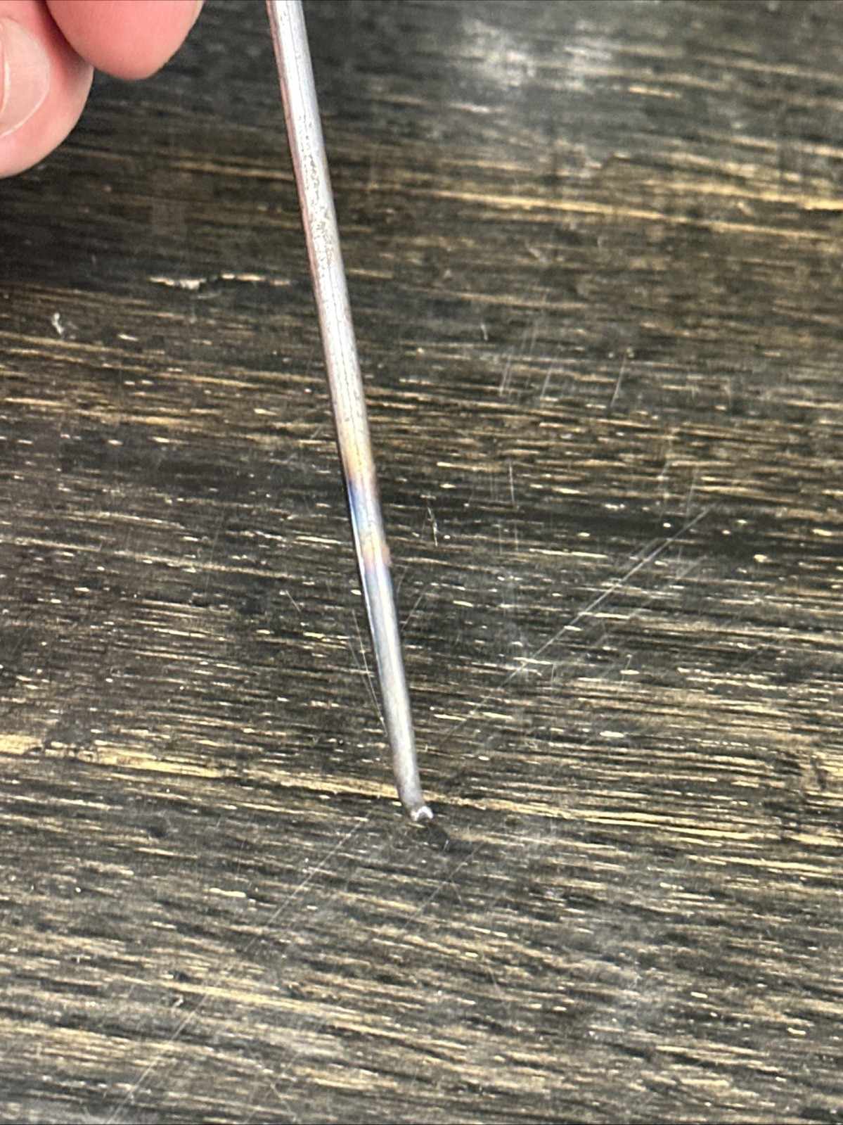 Snap On Tools 5.25” Long Black Handle Miniature Straight Pick 3ASH90a *modified*