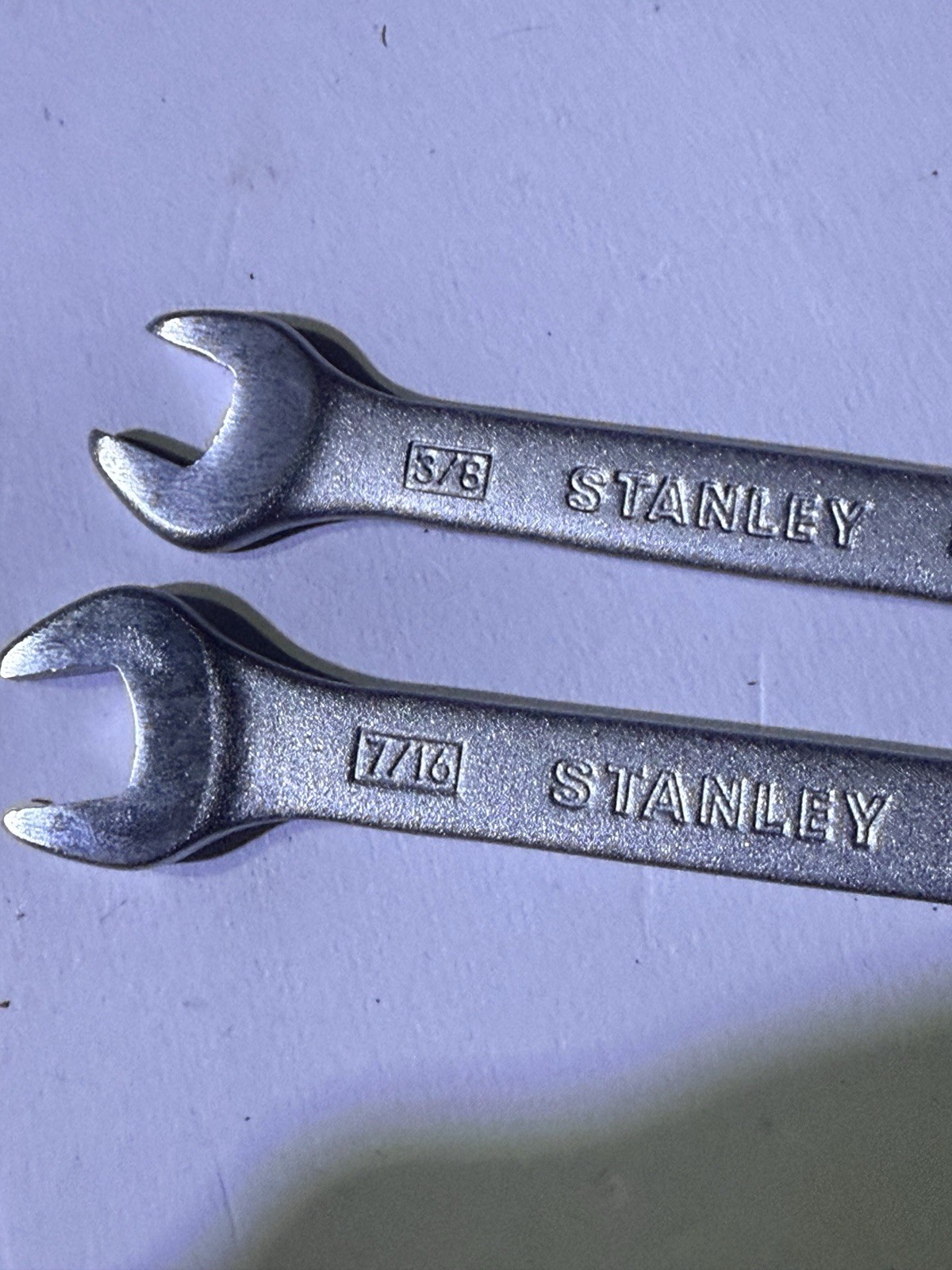 “2LotBuy”- Stanley 3/8&7/16–86-833/86-884- Wrenches-New