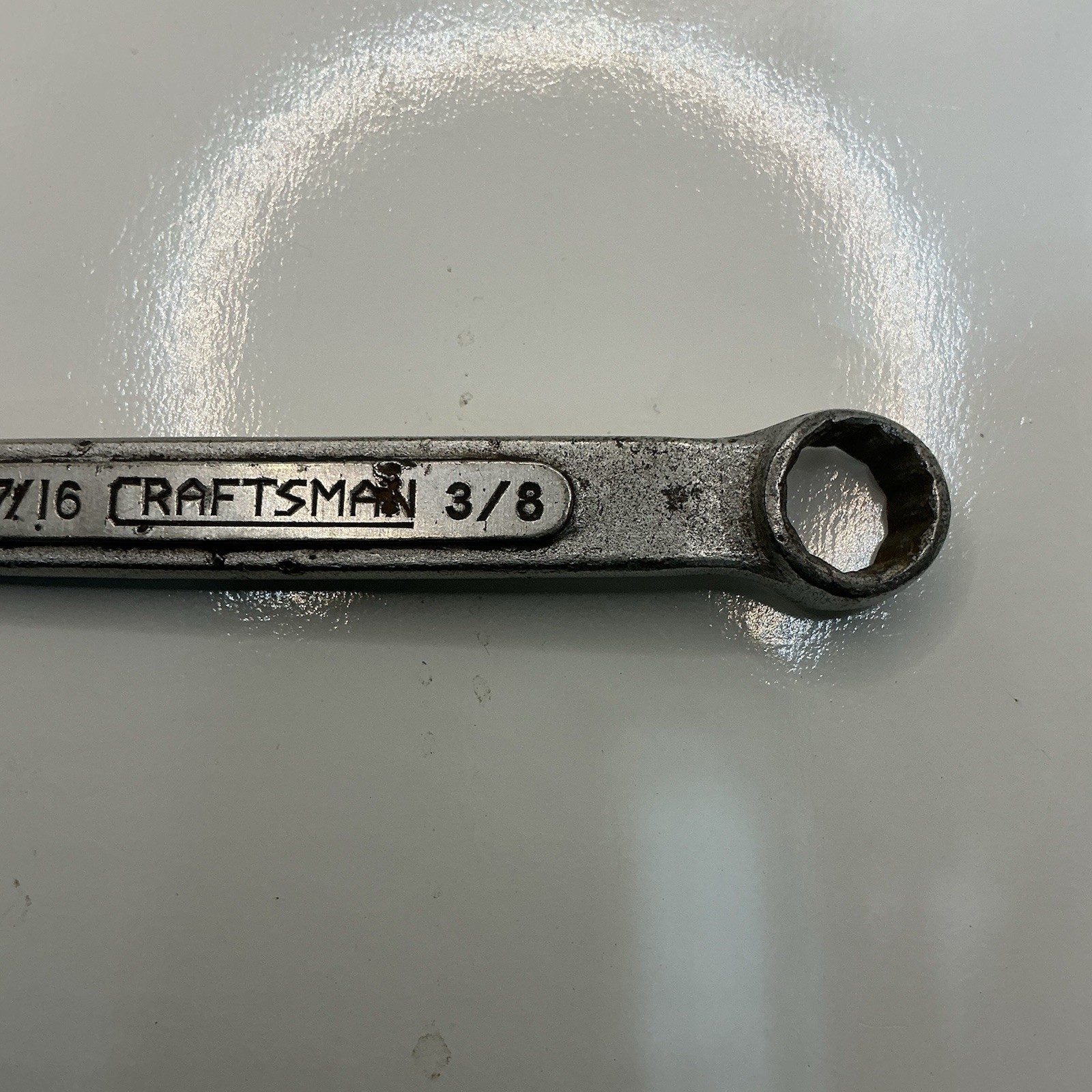 Craftsman Vanadium 3/8” x 7/16” Double Box End Wrench 12 Point SAE USA