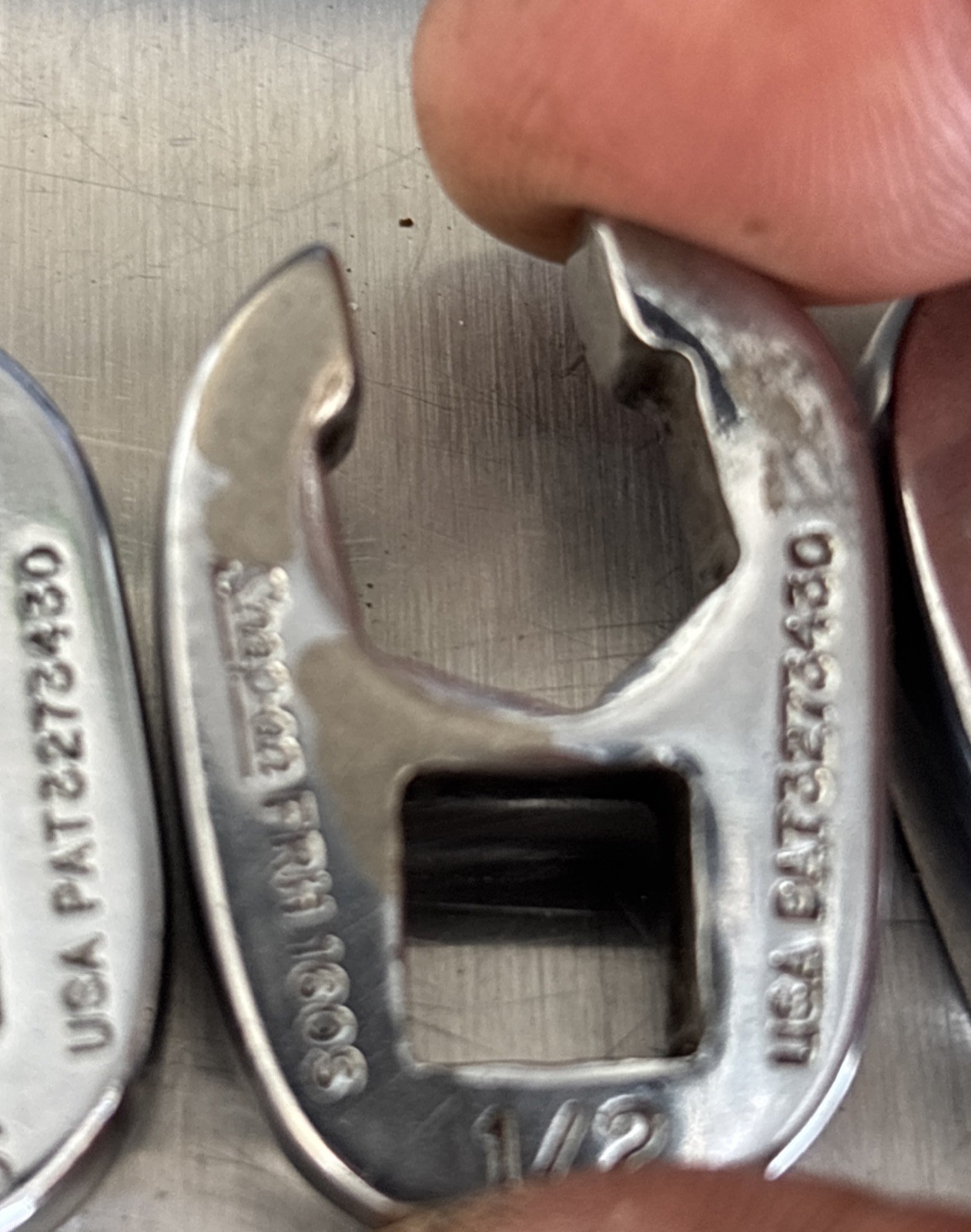 Snap-on Flare Nut Crowfoot Wrench Set (5) – 3/8” to 5/8” – FRH Series – USA