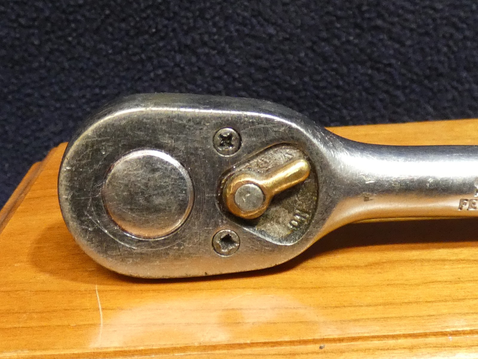 Snap On Tools Vintage F-70N Ferret 3/8” Drive Standard Ratchet USA #RP