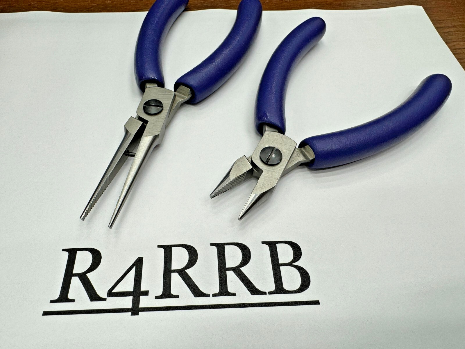 Snap-on Tools DARK PURPLE 2pc SOFT GRIP Needle Snipe Nose Precision Pliers Set
